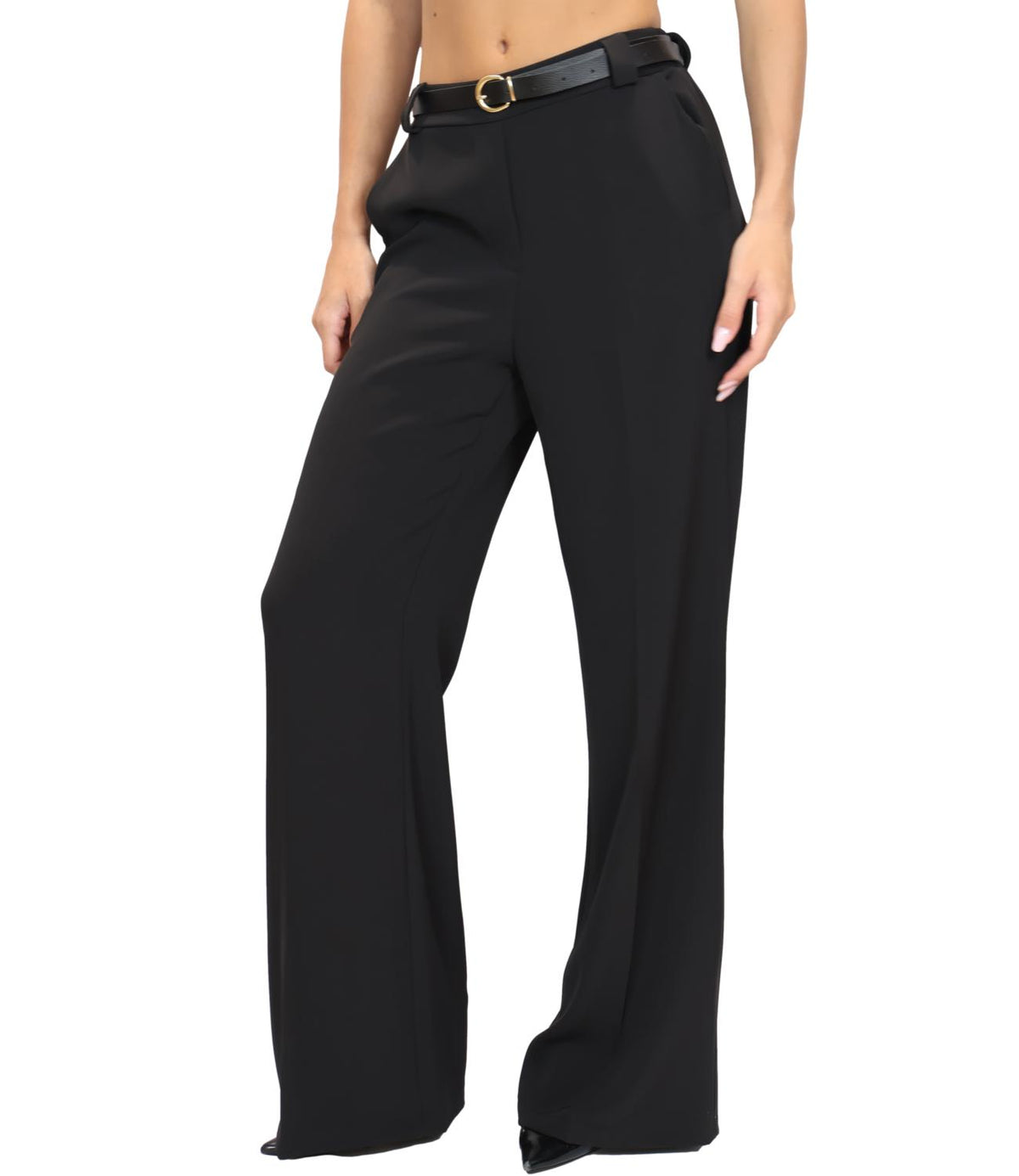 Susy Mix Pantalone Nero da Donna