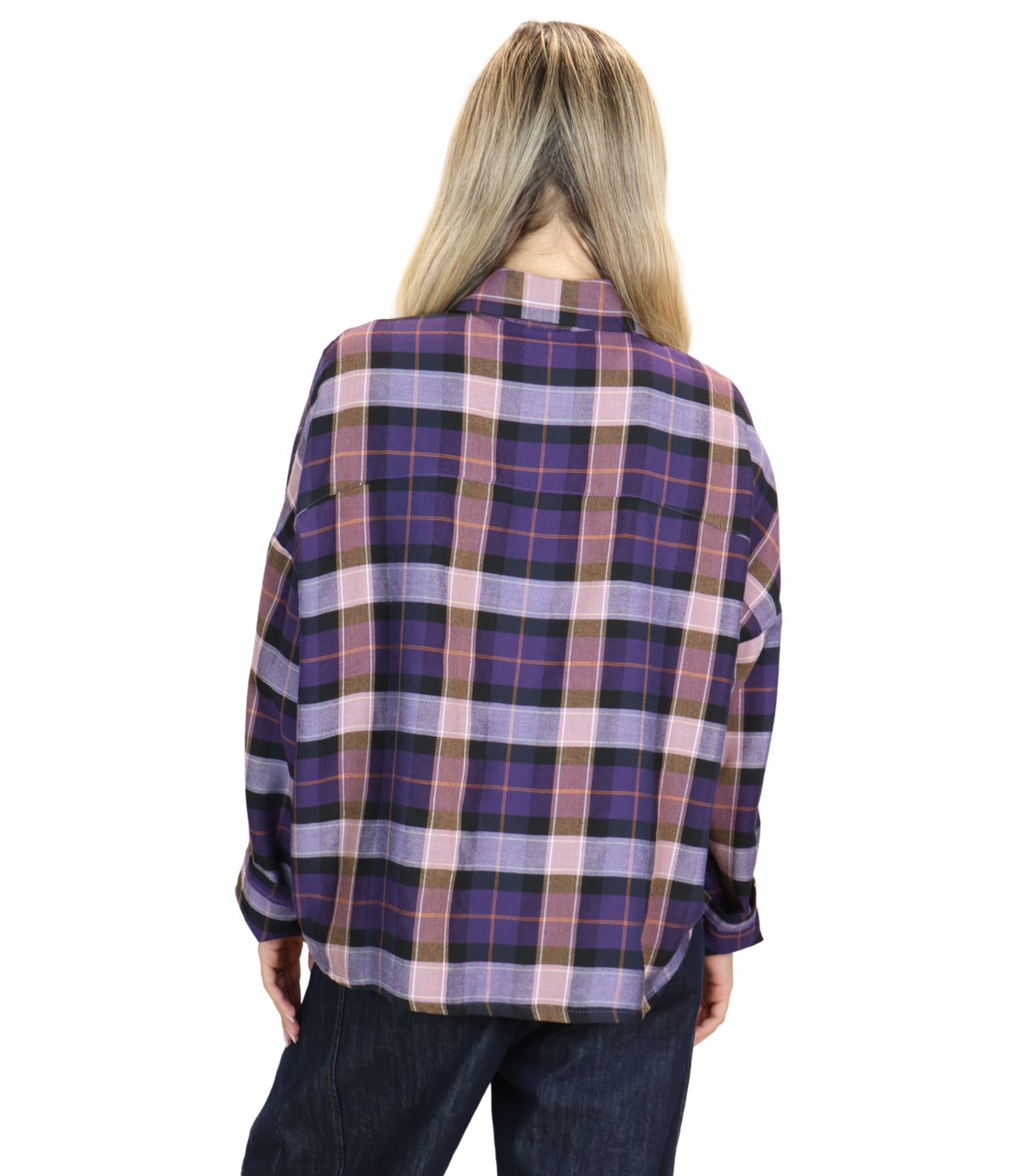Susy Mix Camicia Viola da Donna