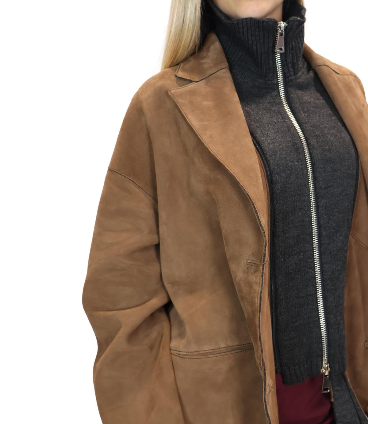 The Jackie Leathers Giacca Whiskey da Donna