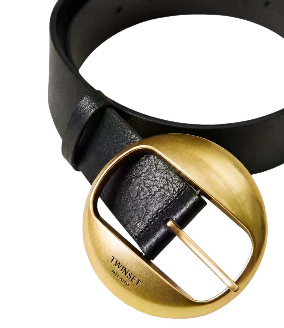 Twin Set Cintura Nero da Donna