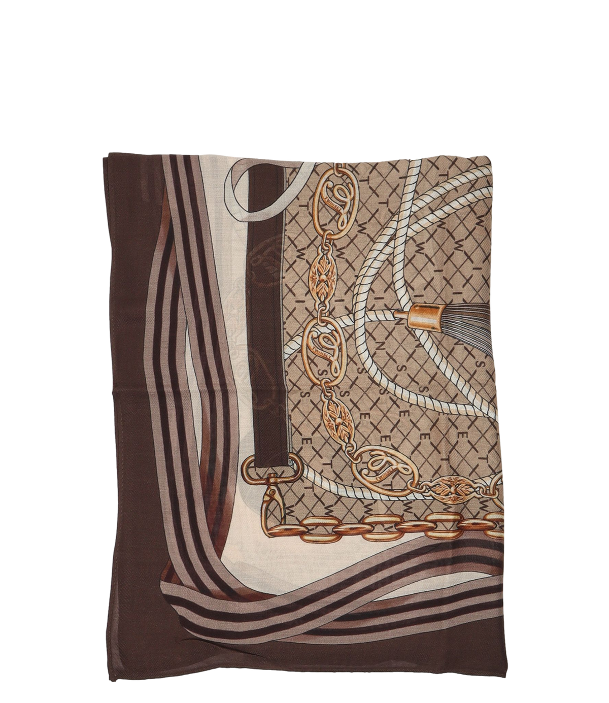 Twin Set Kefia St.chain Tobaco Brown/darkness da Donna