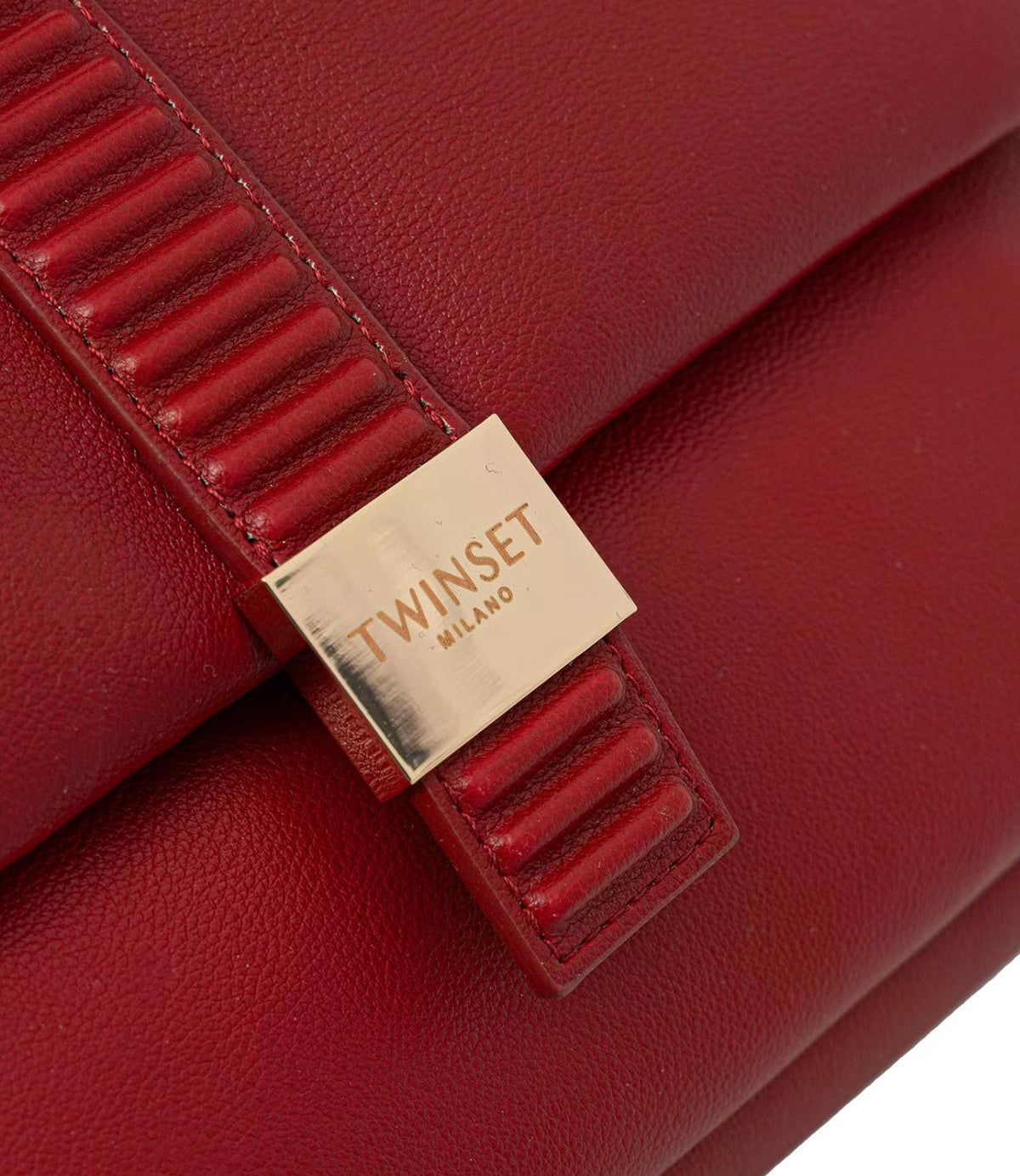 Twin Set Borsa Rosso Pompeiano da Donna