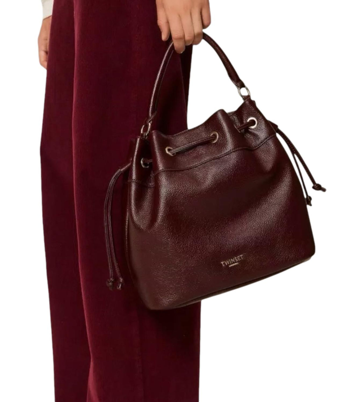 Twin Set Secchiello Bordeaux da Donna