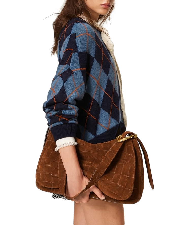 Twin Set Borsa Brandy Brown da Donna