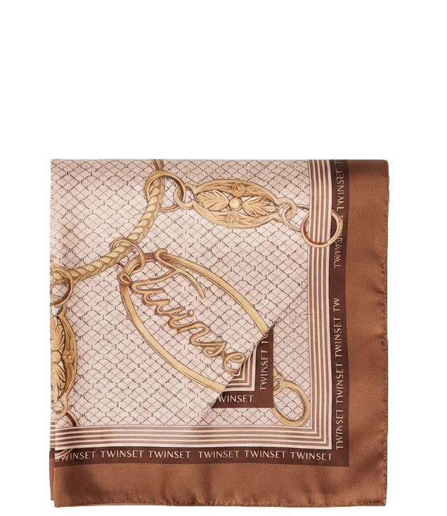 Twin Set Foulard St.lucky Charms Nut da Donna