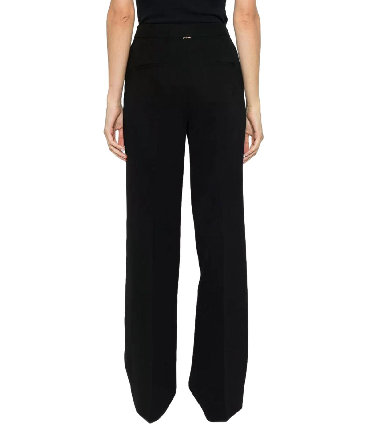 Twin Set Pantalone Nero da Donna