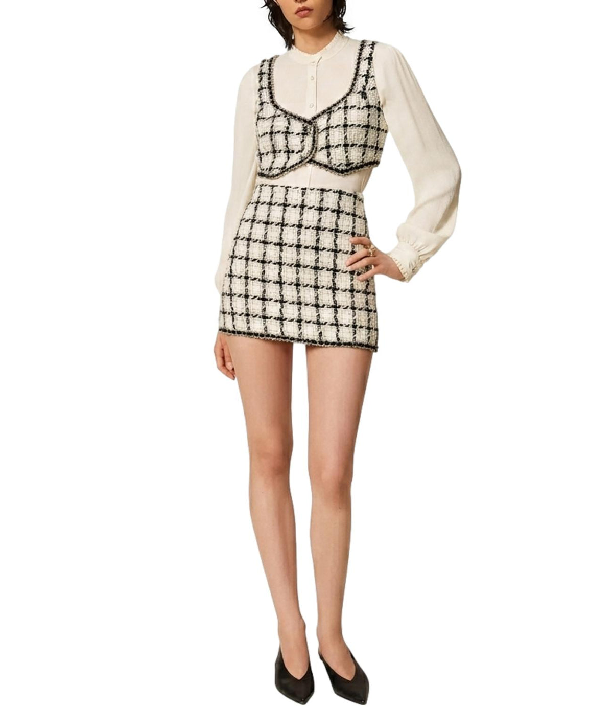 Twin Set Camicia Madreperla da Donna
