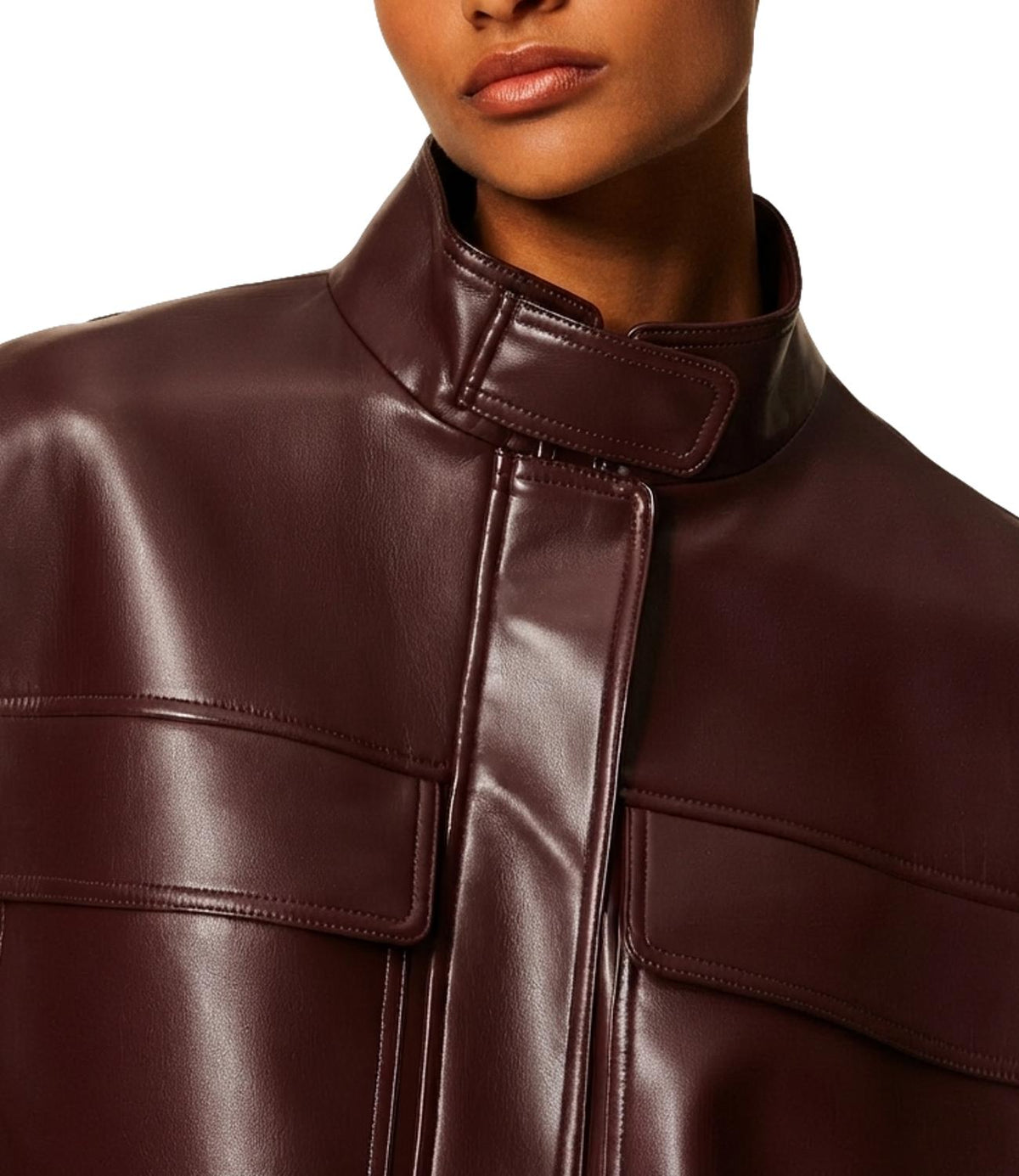 Twin Set Giubbino Dark Bordeaux da Donna