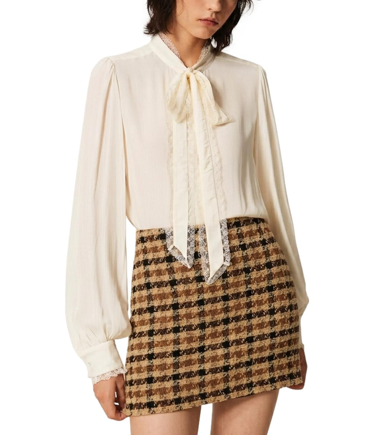 Twin Set Camicia Madreperla da Donna