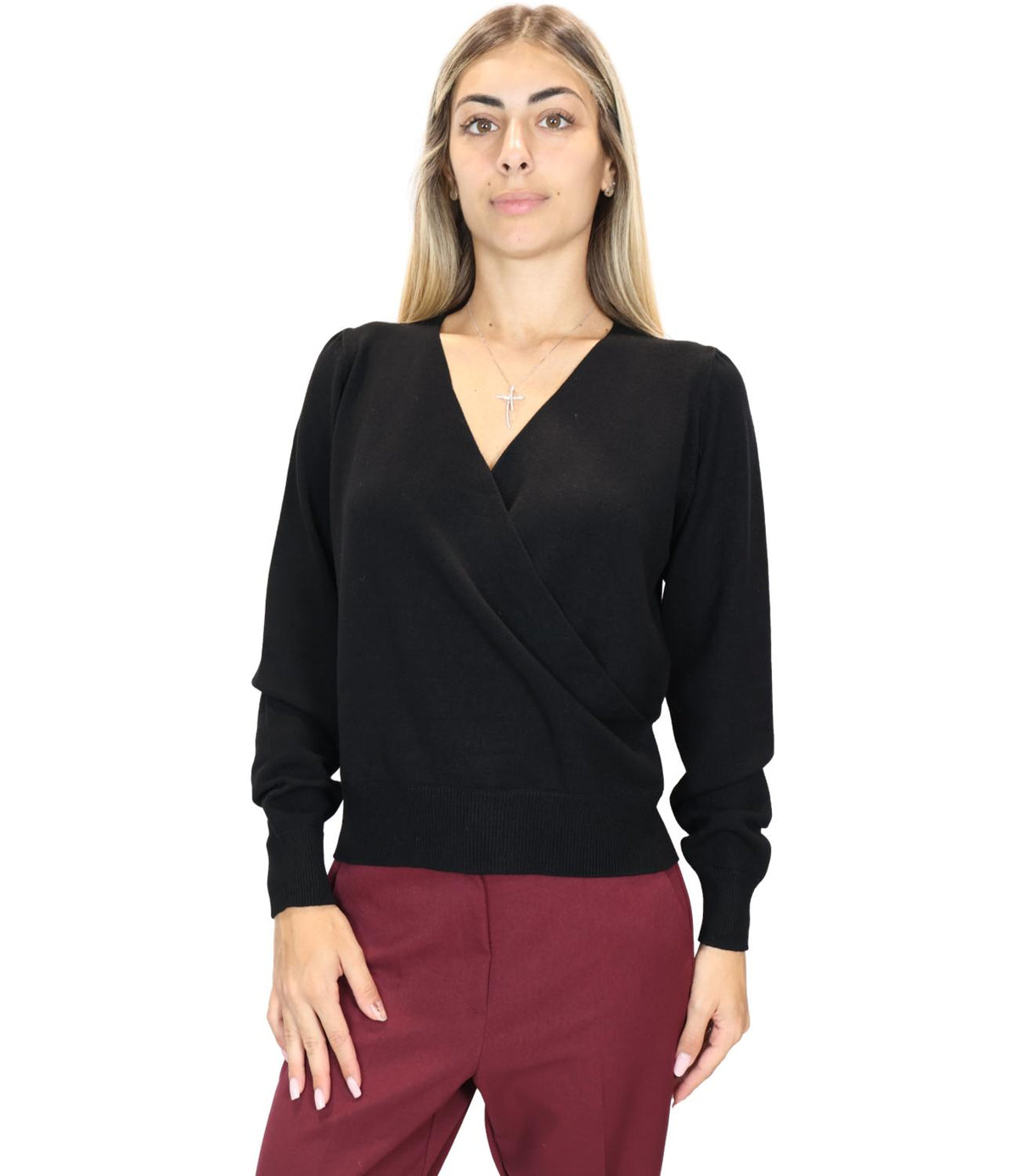 Twin Set Maglia Nero da Donna