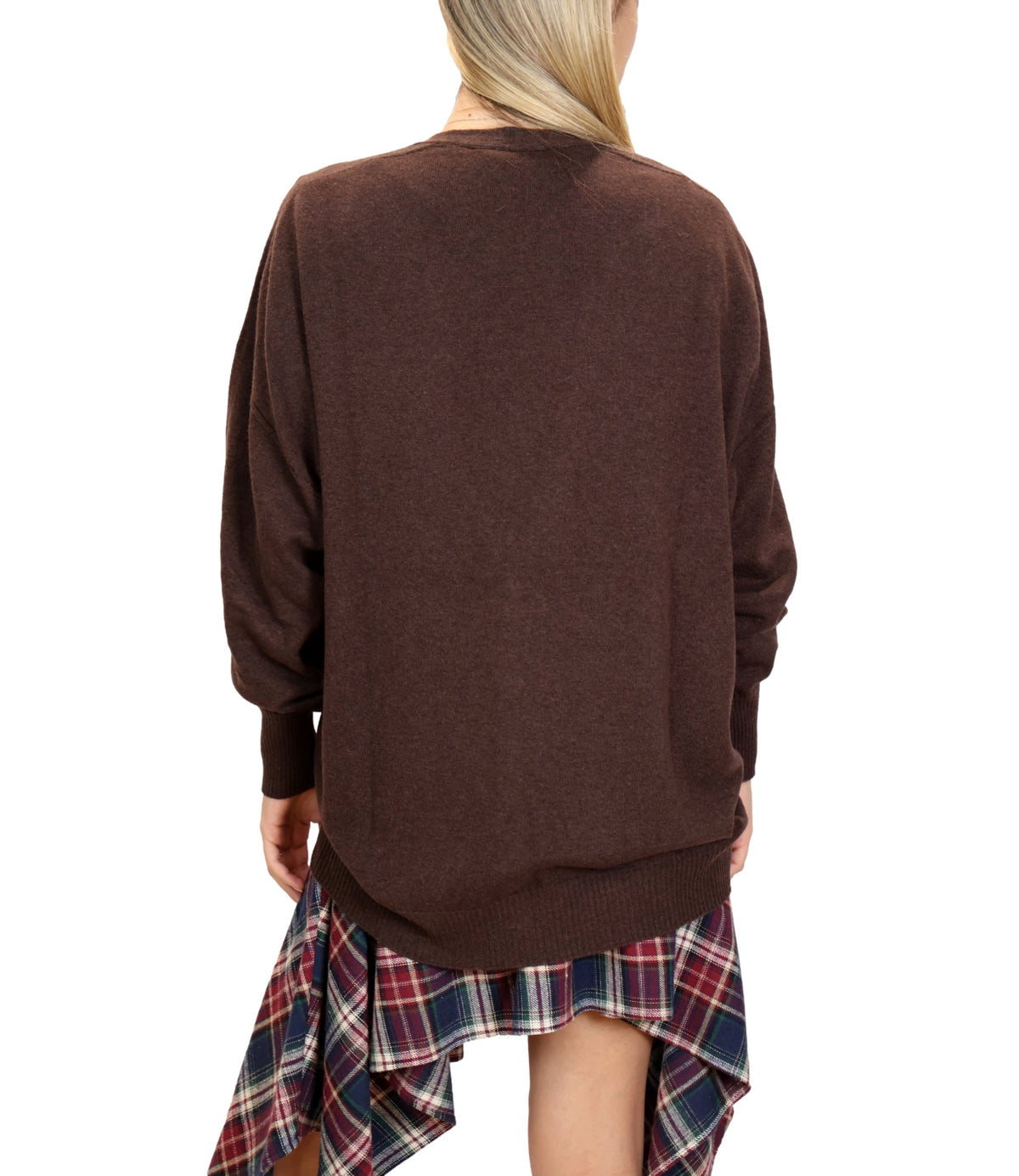 Vicolo Cardigan Fondente da Donna