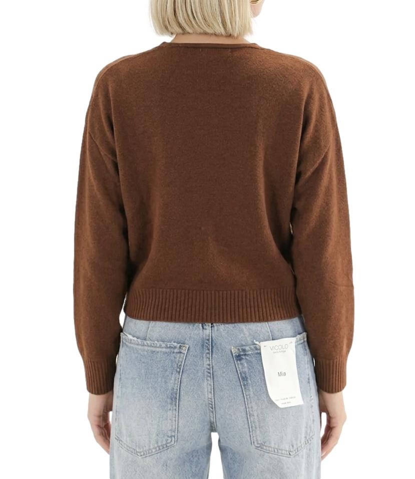 Vicolo Maglia Acu Cuoio 65 U da Donna
