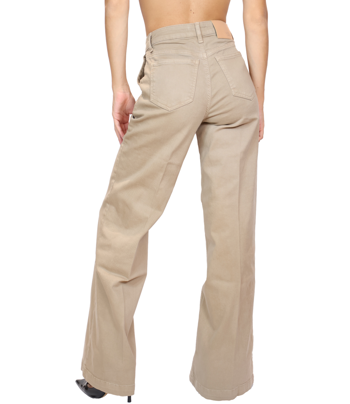Vicolo Pantalone Taupe da Donna