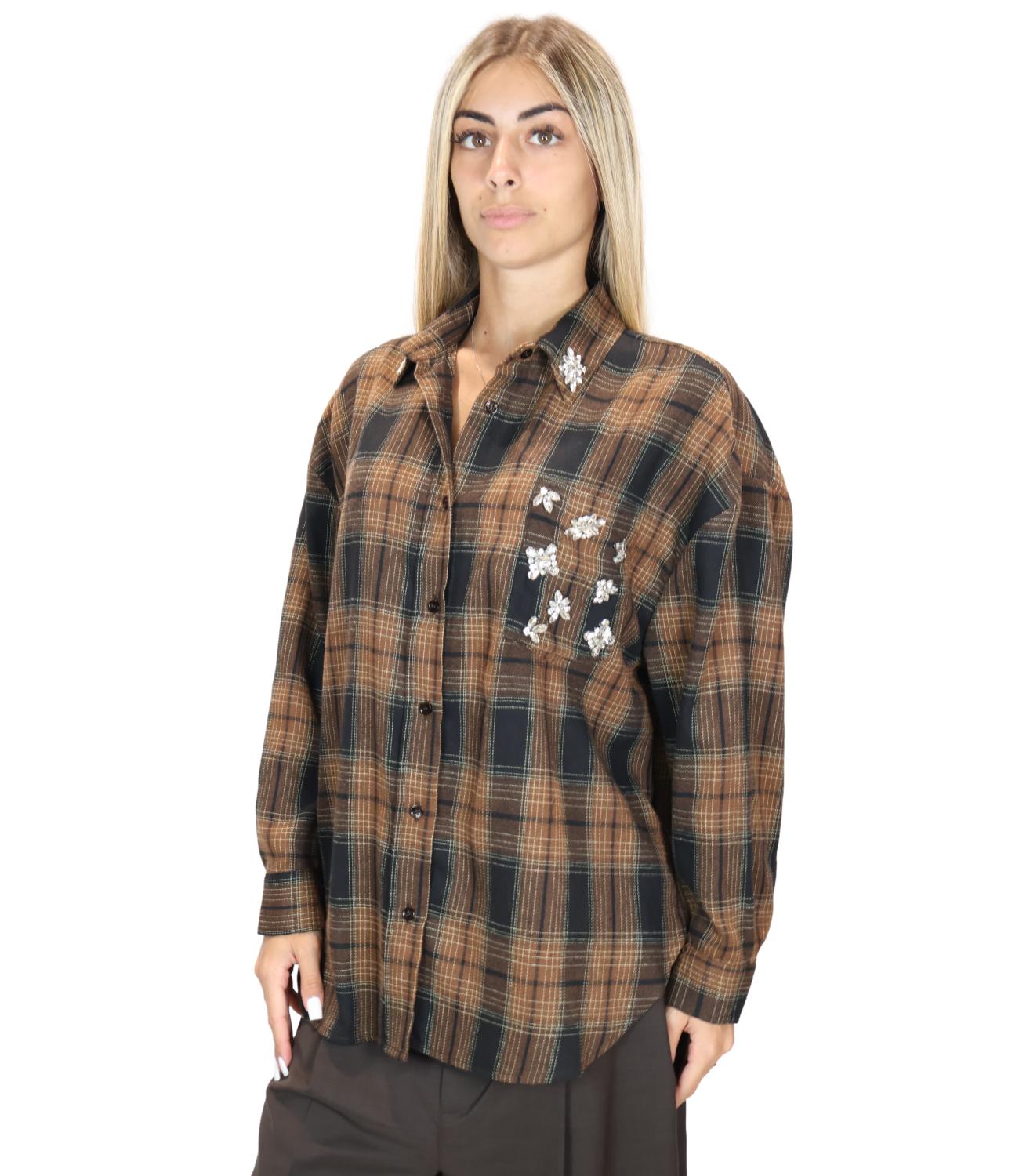 Vicolo Top Cammello da Donna