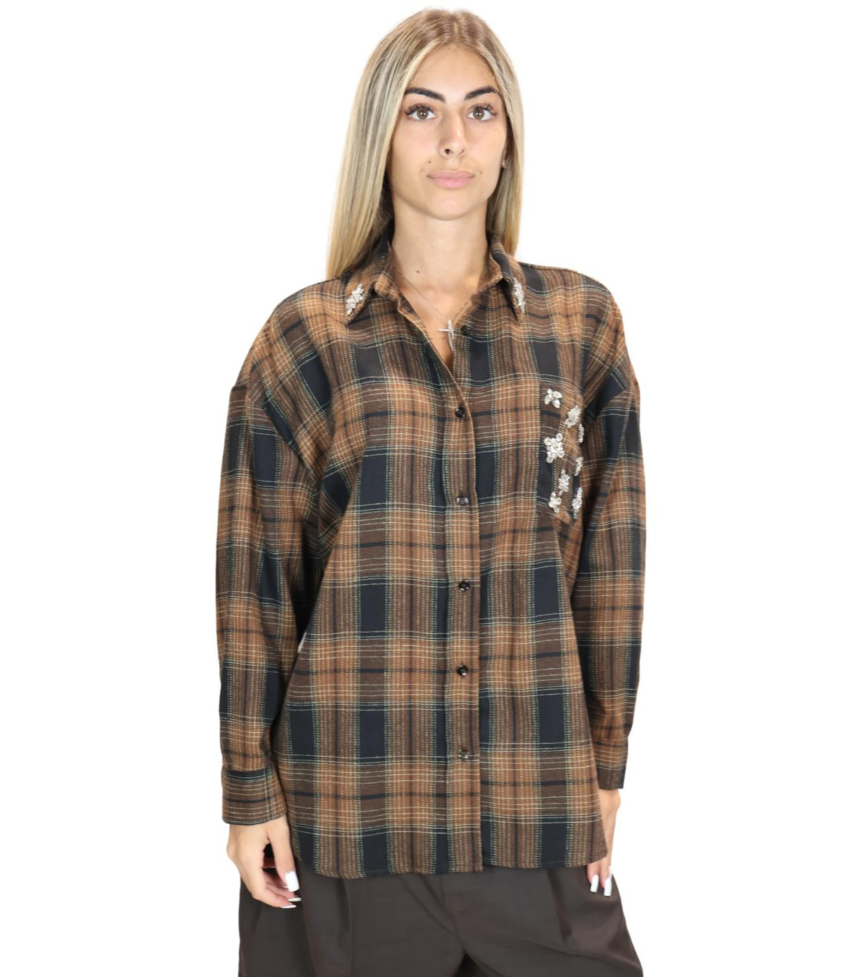 Vicolo Top Cammello da Donna