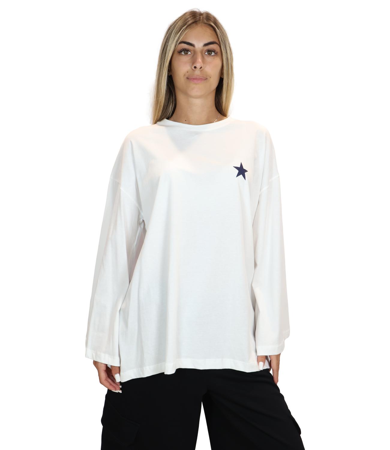 Vicolo T-Shirt Naturale da Donna