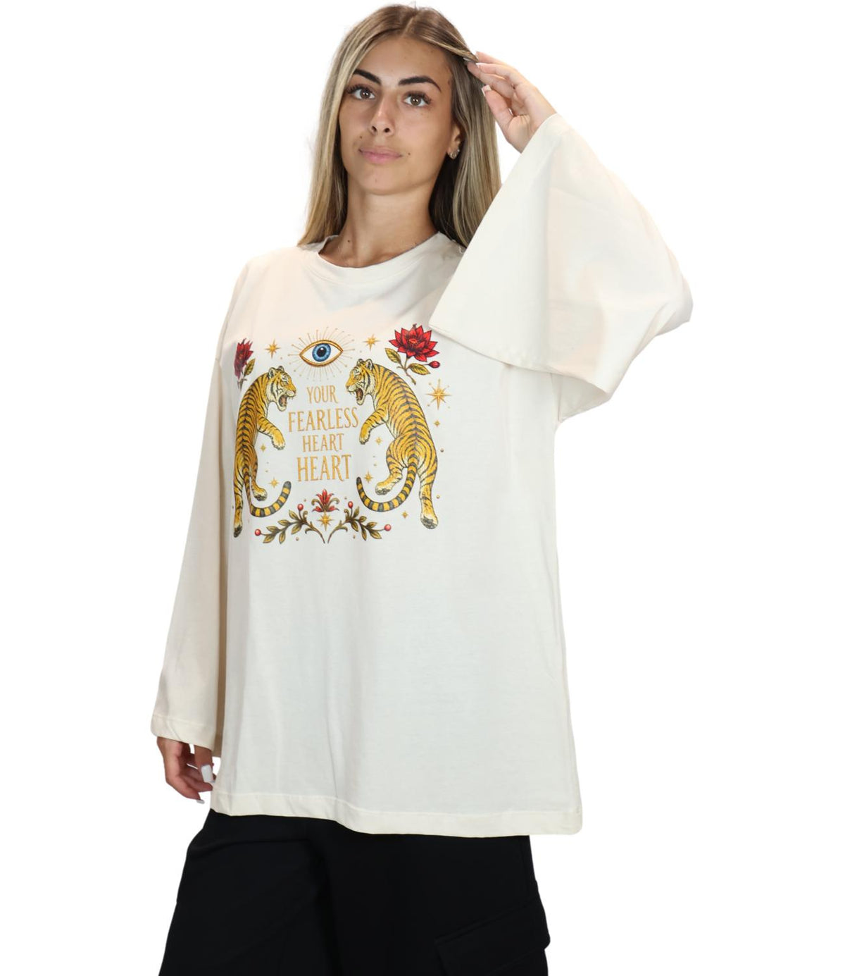 Vicolo T-Shirt Burro da Donna