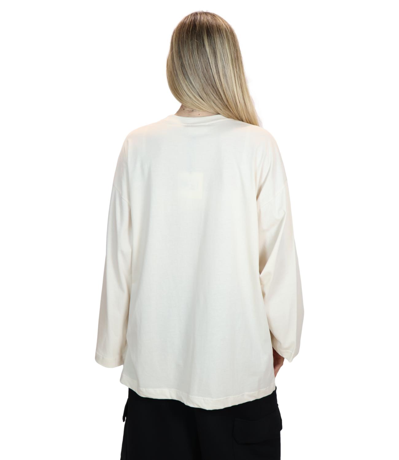 Vicolo T-Shirt Burro da Donna