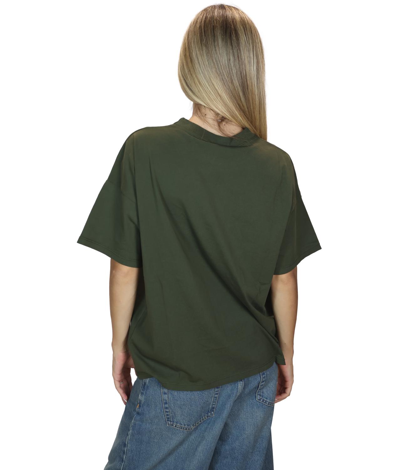 Vicolo T-Shirt Militare da Donna