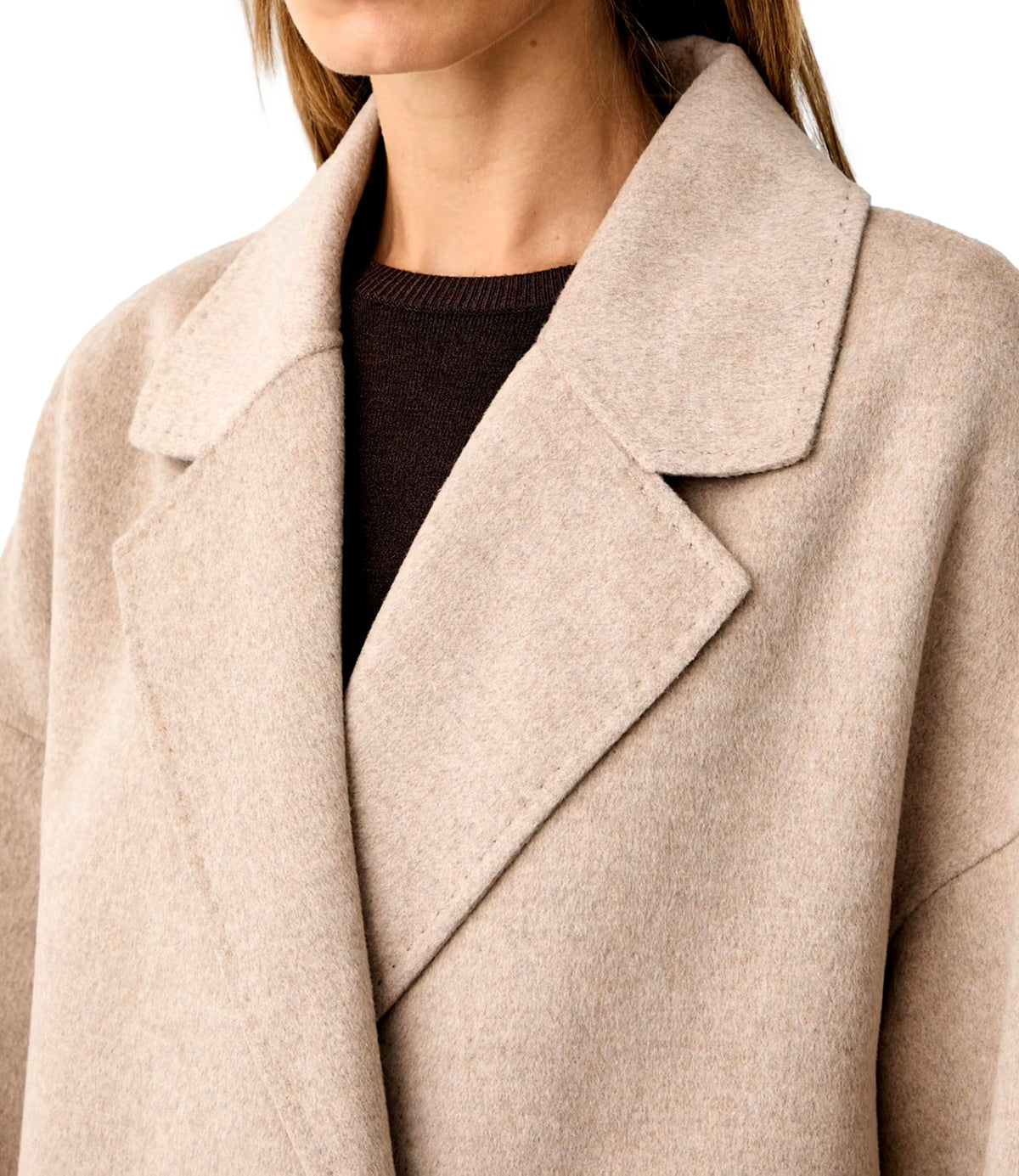 Vicolo Cappotto Tortora da Donna