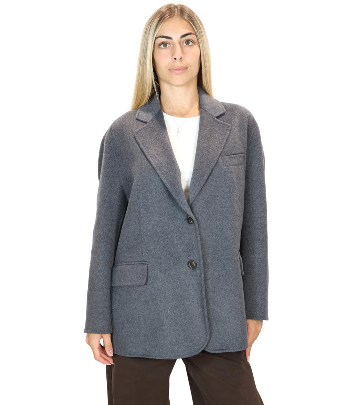 Vicolo Cappotto Antracite da Donna