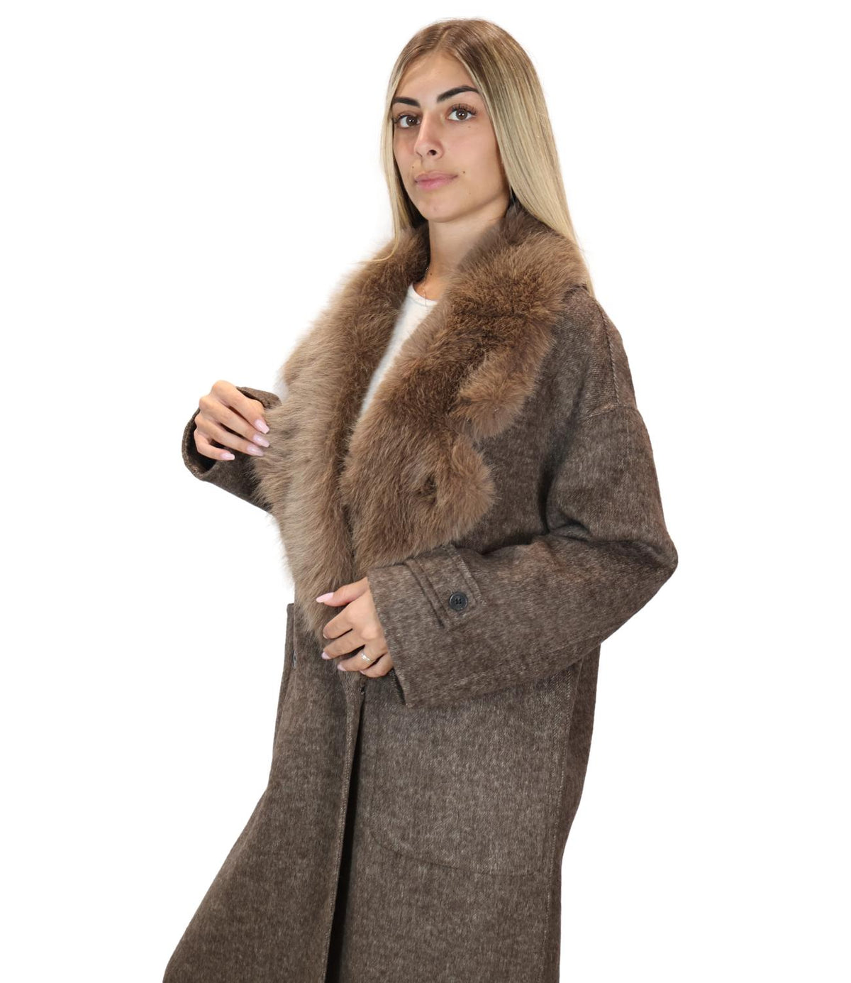 Vicolo Cappotto Fango da Donna