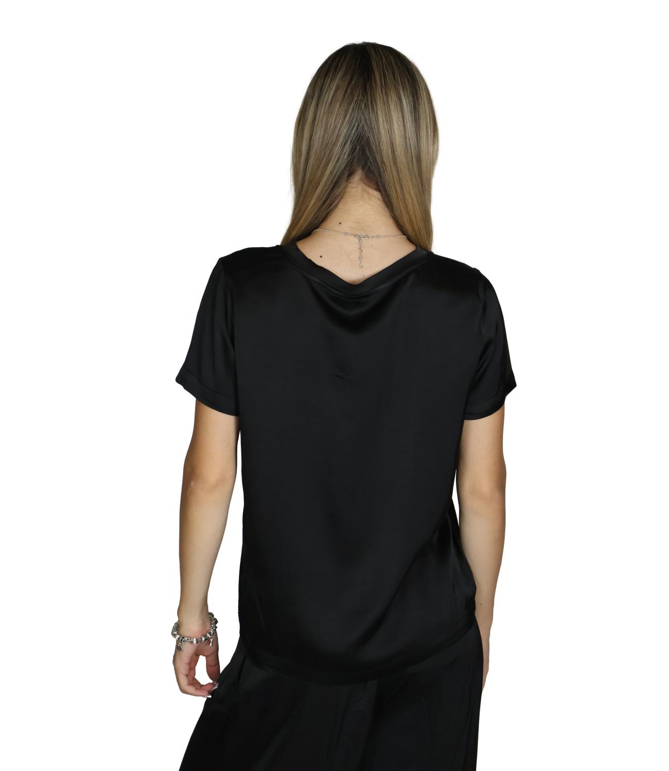 Vicolo T-Shirt Nero da Donna