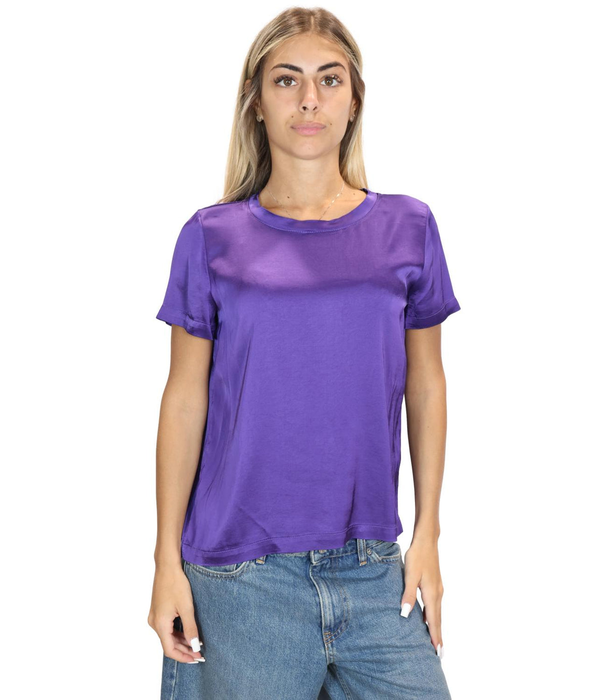 Vicolo T-Shirt Viola da Donna