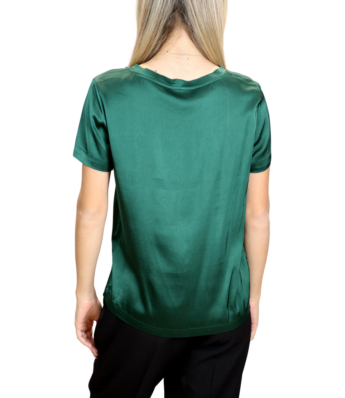 Vicolo T-Shirt Acu Verde Pino 79/1 S da Donna