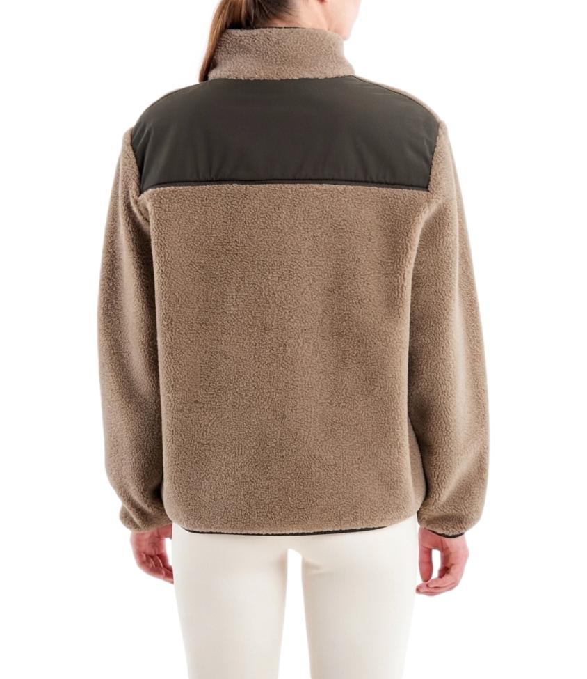 Vicolo Felpa Acu Tortora Mel. 114 S da Donna