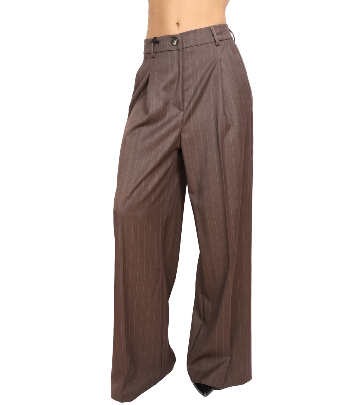 Vicolo Pantalone Tortora Donna
