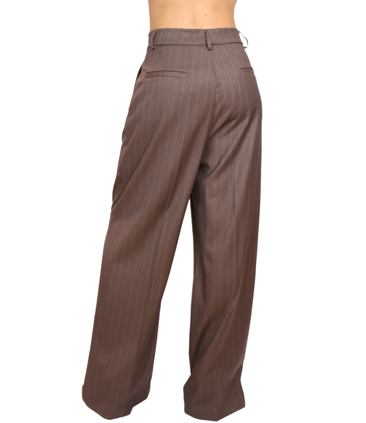Vicolo Pantalone Tortora Donna