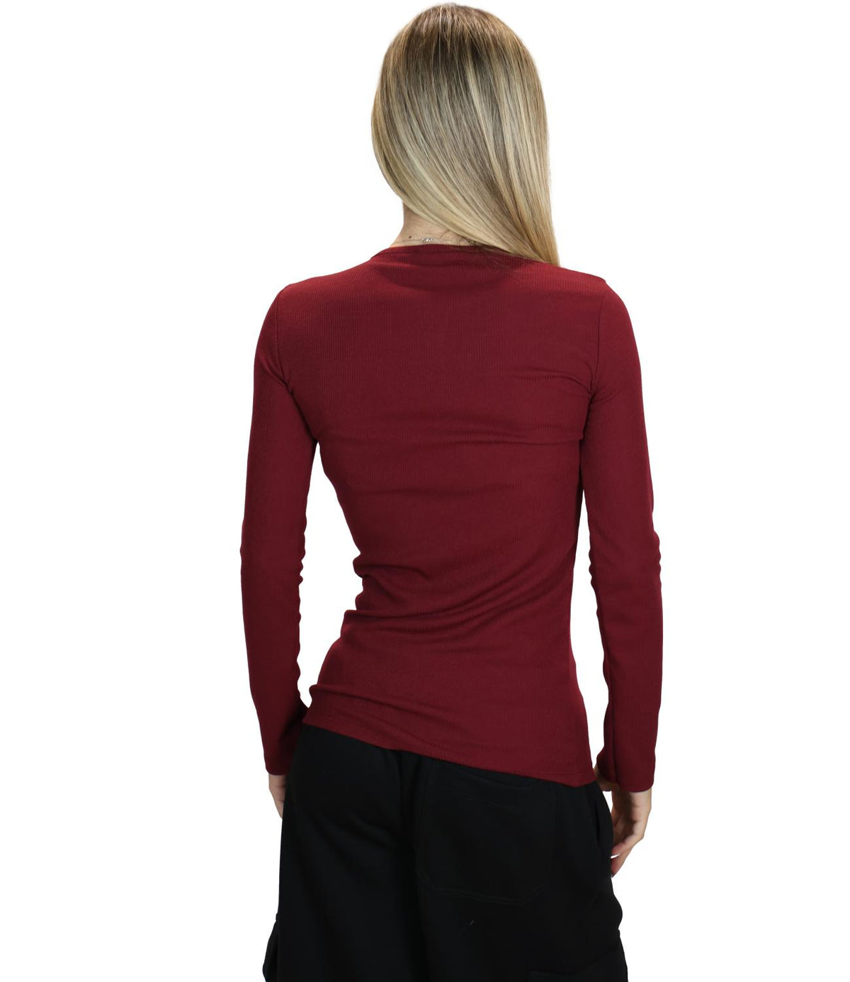 Vicolo T-Shirt Bordeaux da Donna