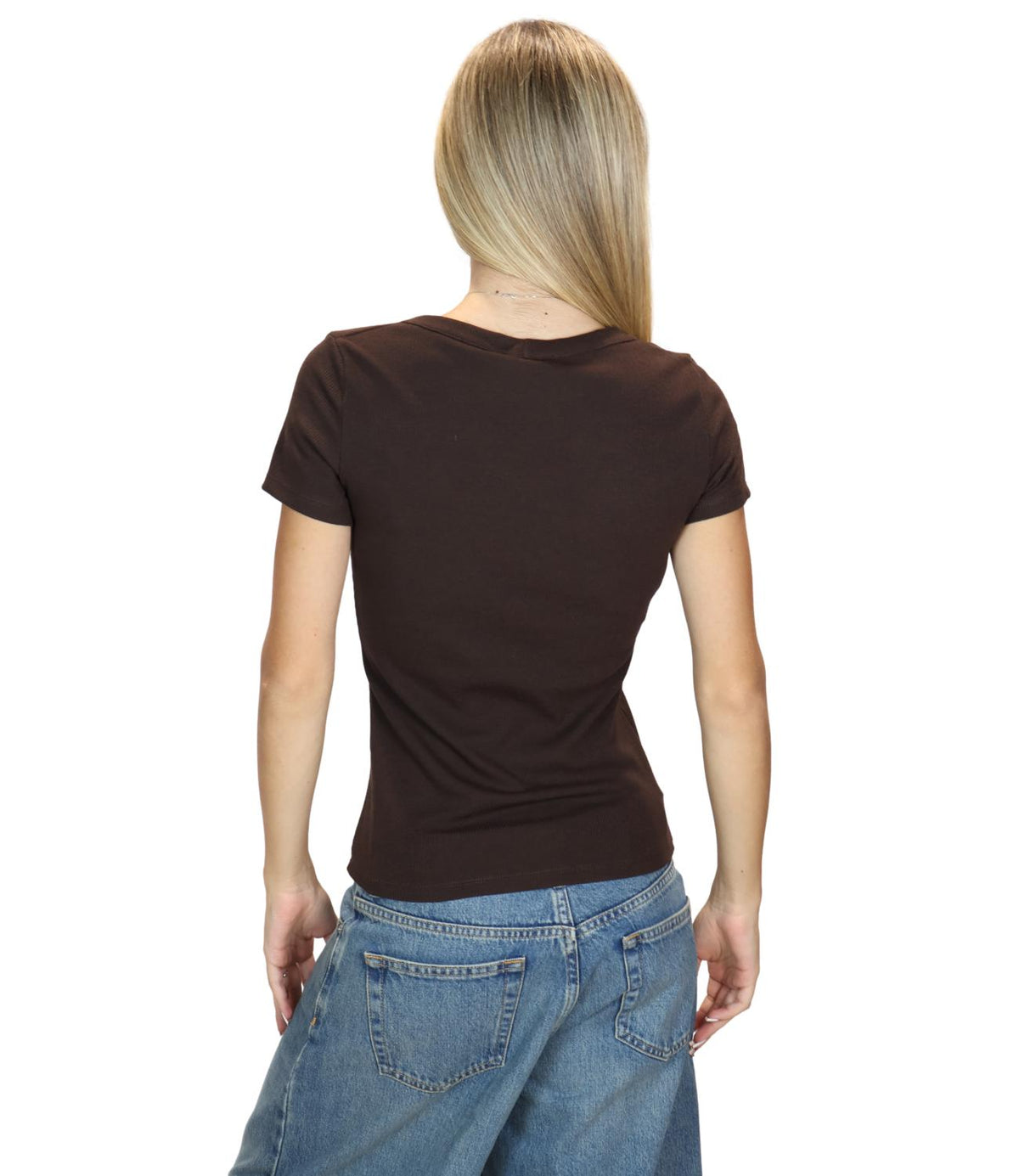 Vicolo T-Shirt Fondente da Donna