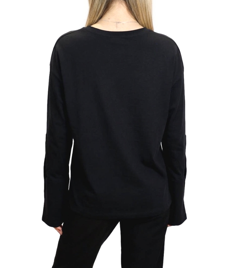 Vicolo Top Nero da Donna