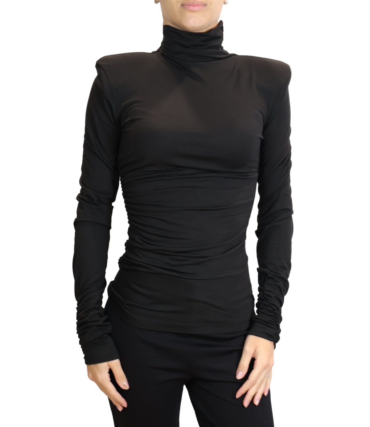 Vicolo Top Nero da Donna