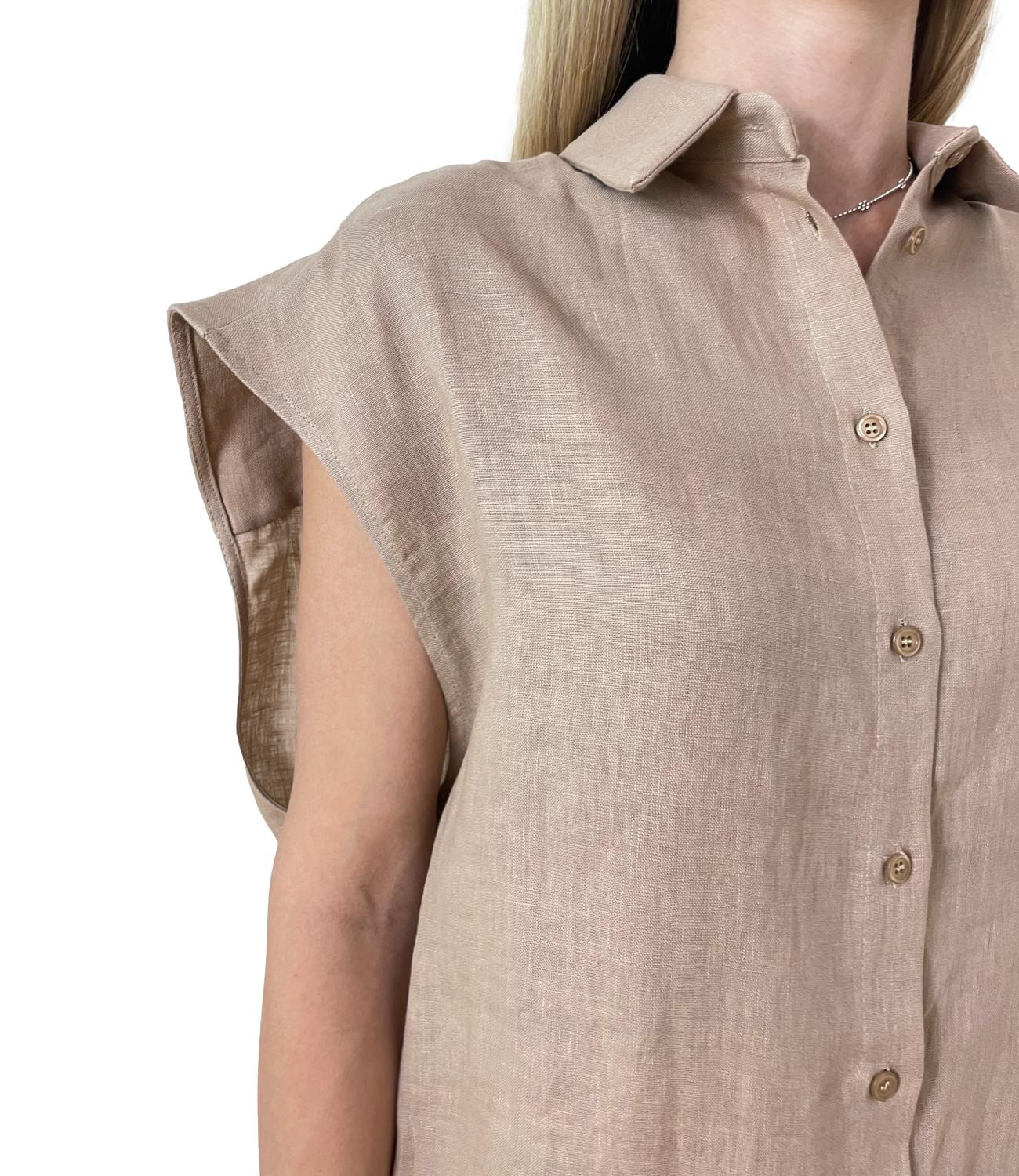 Dixie Camicia Camel Donna