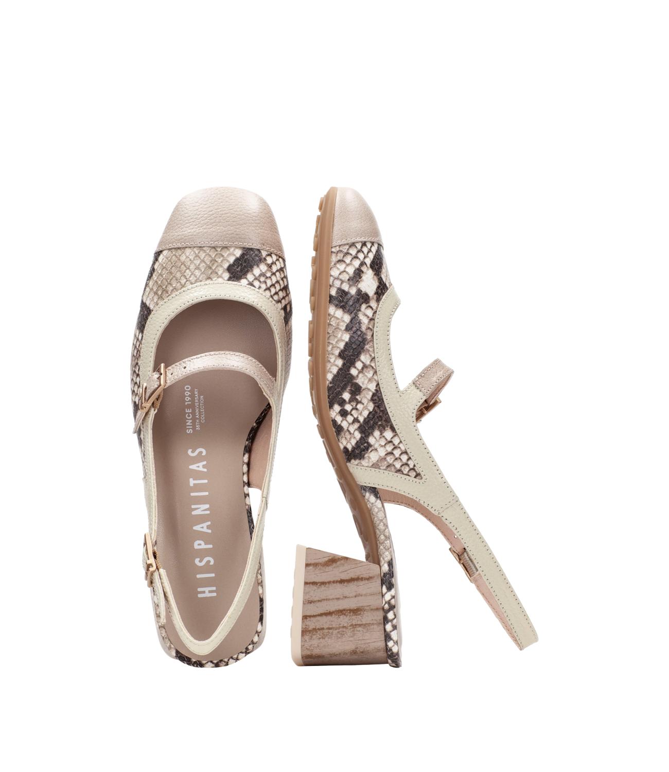 Hispanitas Sandalo Hanoi Cervo/Taupe/Latte Donna