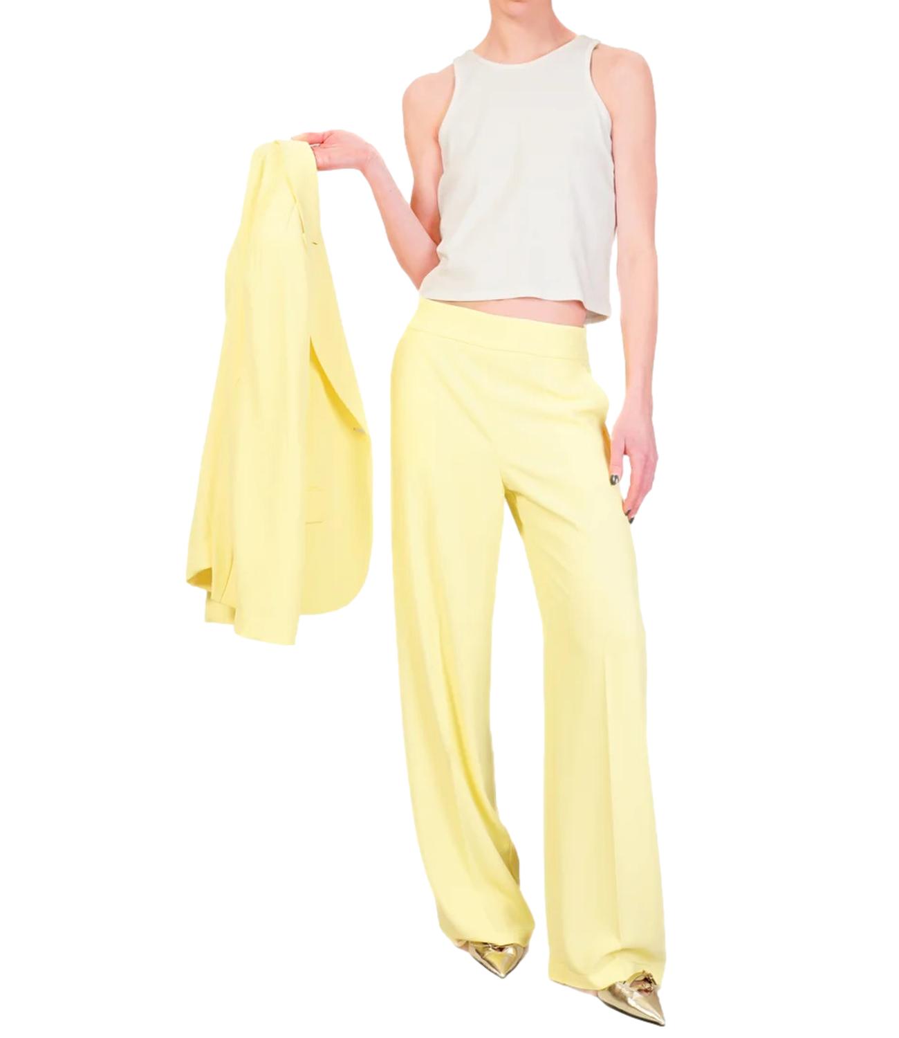 Kontatto pantalone giallo donna