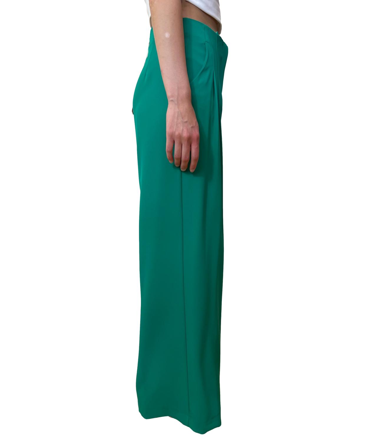 Kontatto Pantalone verde Donna
