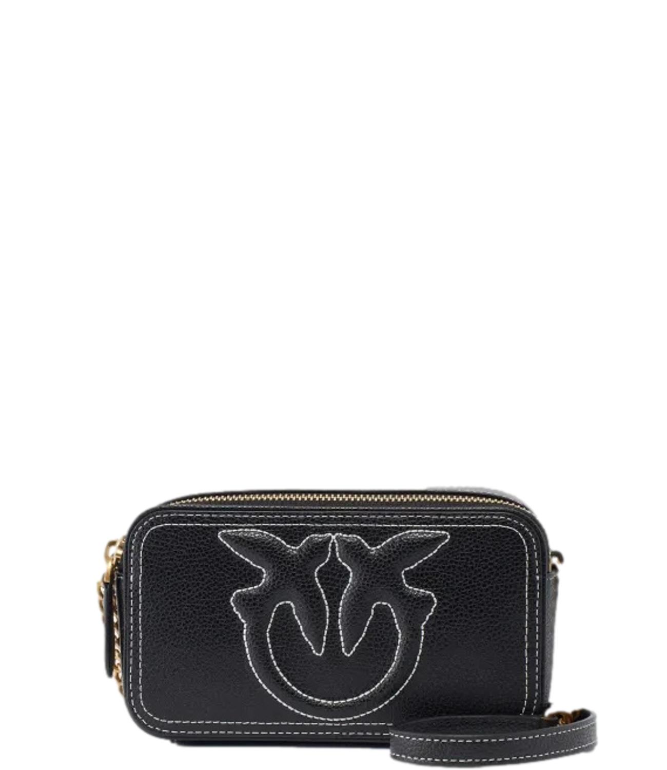CARRIE CAMERA CASE MINI PELLE nero