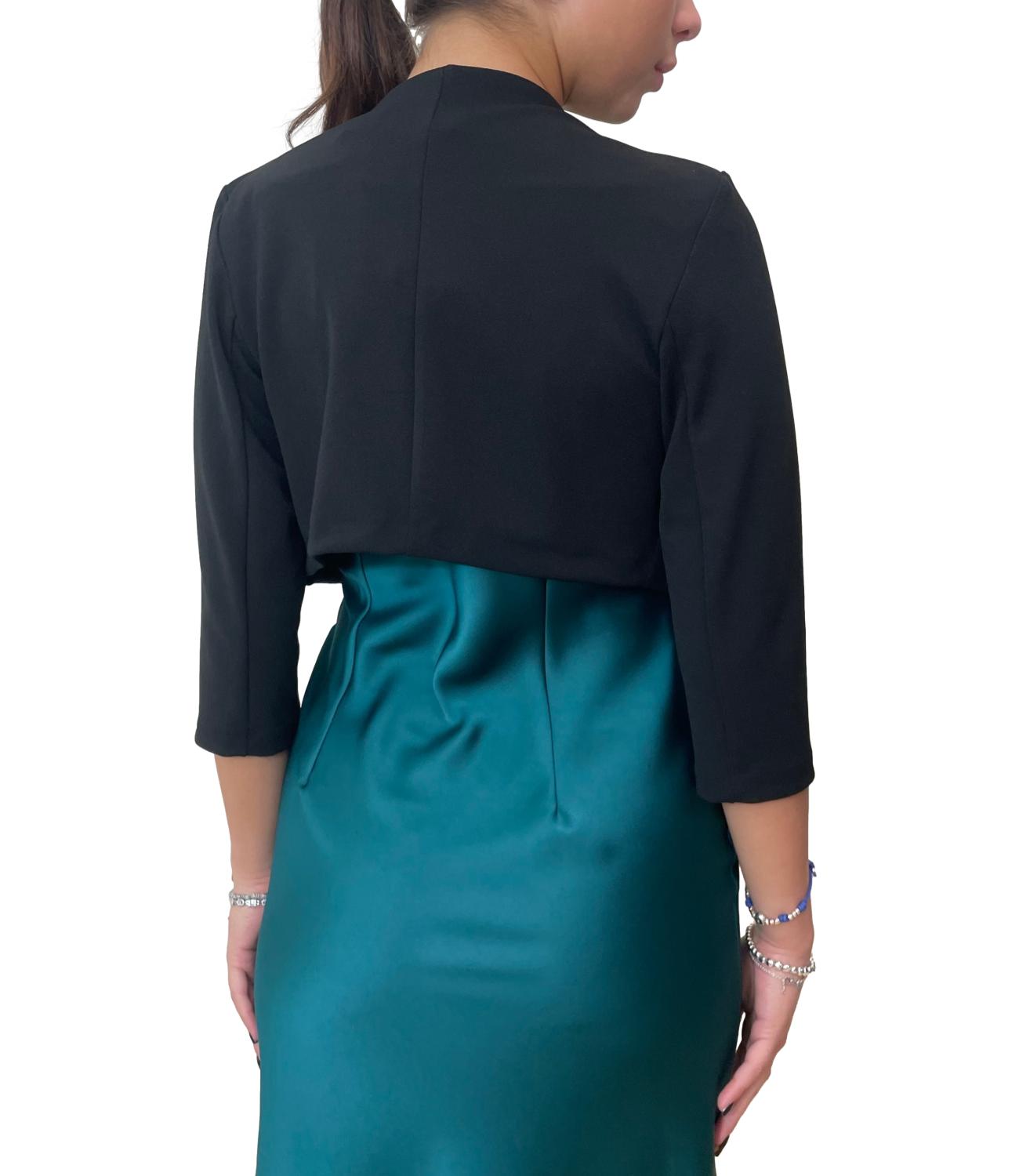 Rinascimento Giacca Nera Donna