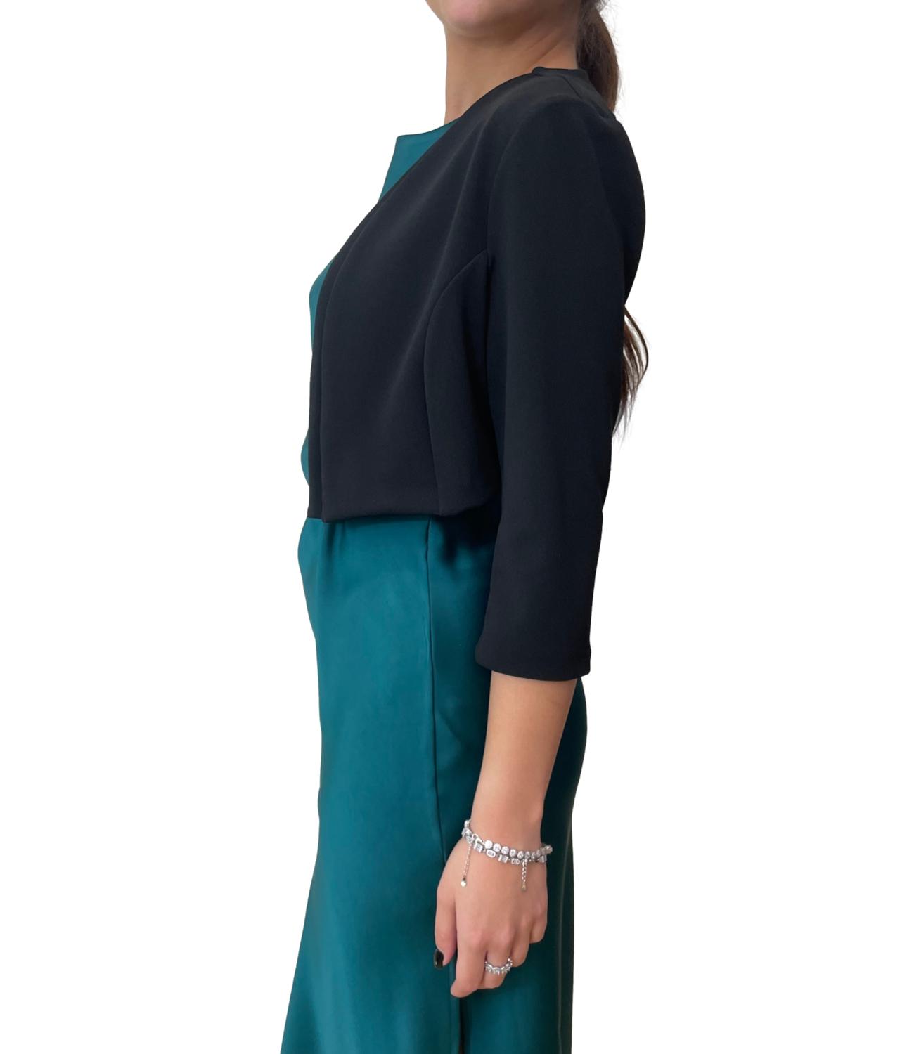 Rinascimento Giacca Nera Donna