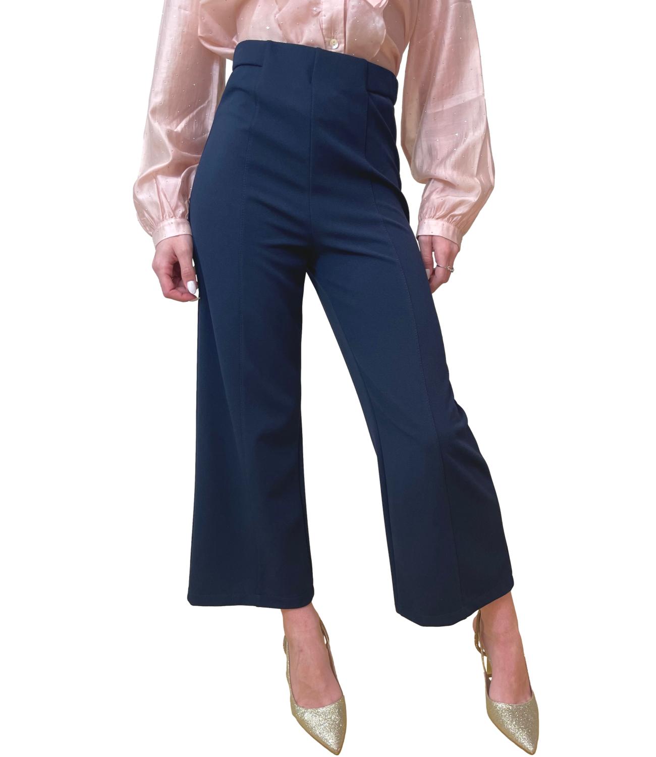 Rinascimento Pantalone Blu Donna