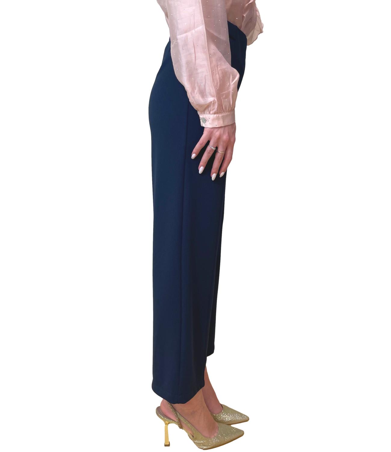 Rinascimento Pantalone Blu Donna