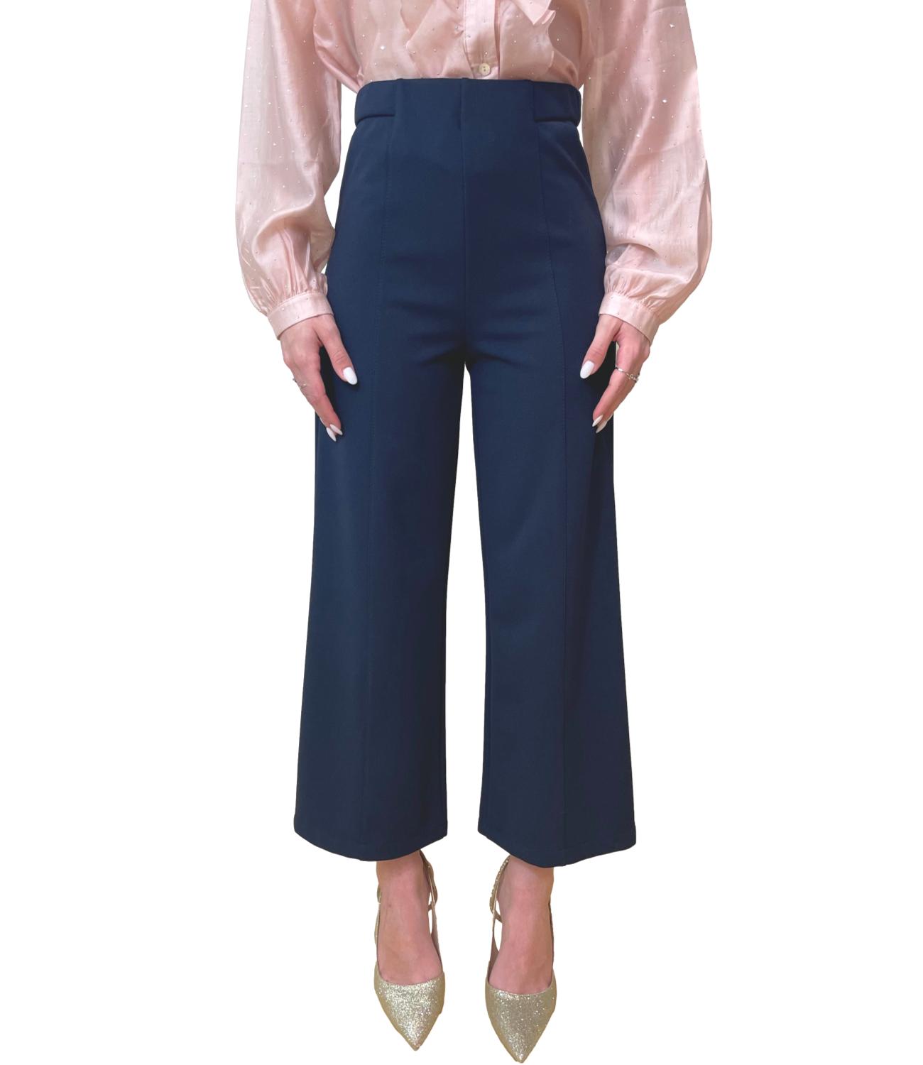 Rinascimento Pantalone Blu Donna