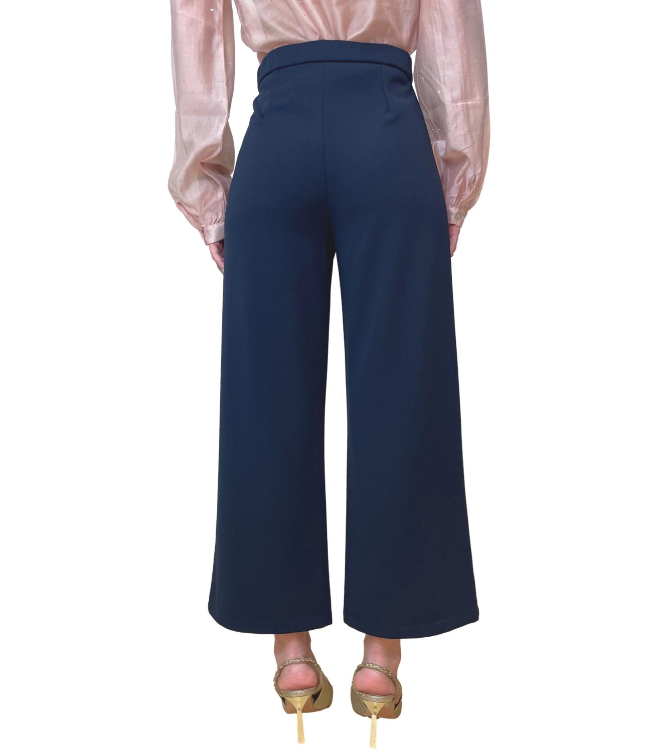 Rinascimento Pantalone Blu Donna