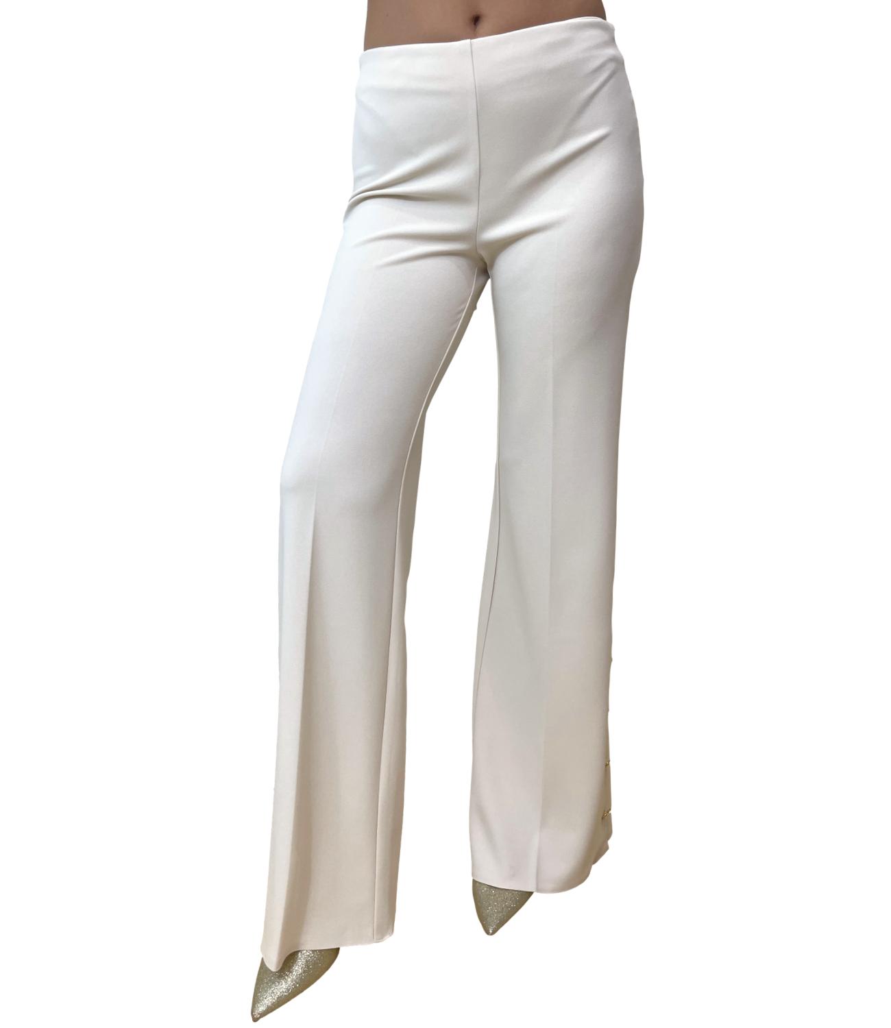 Rinascimento Pantaloni Beige Chiaro Donna