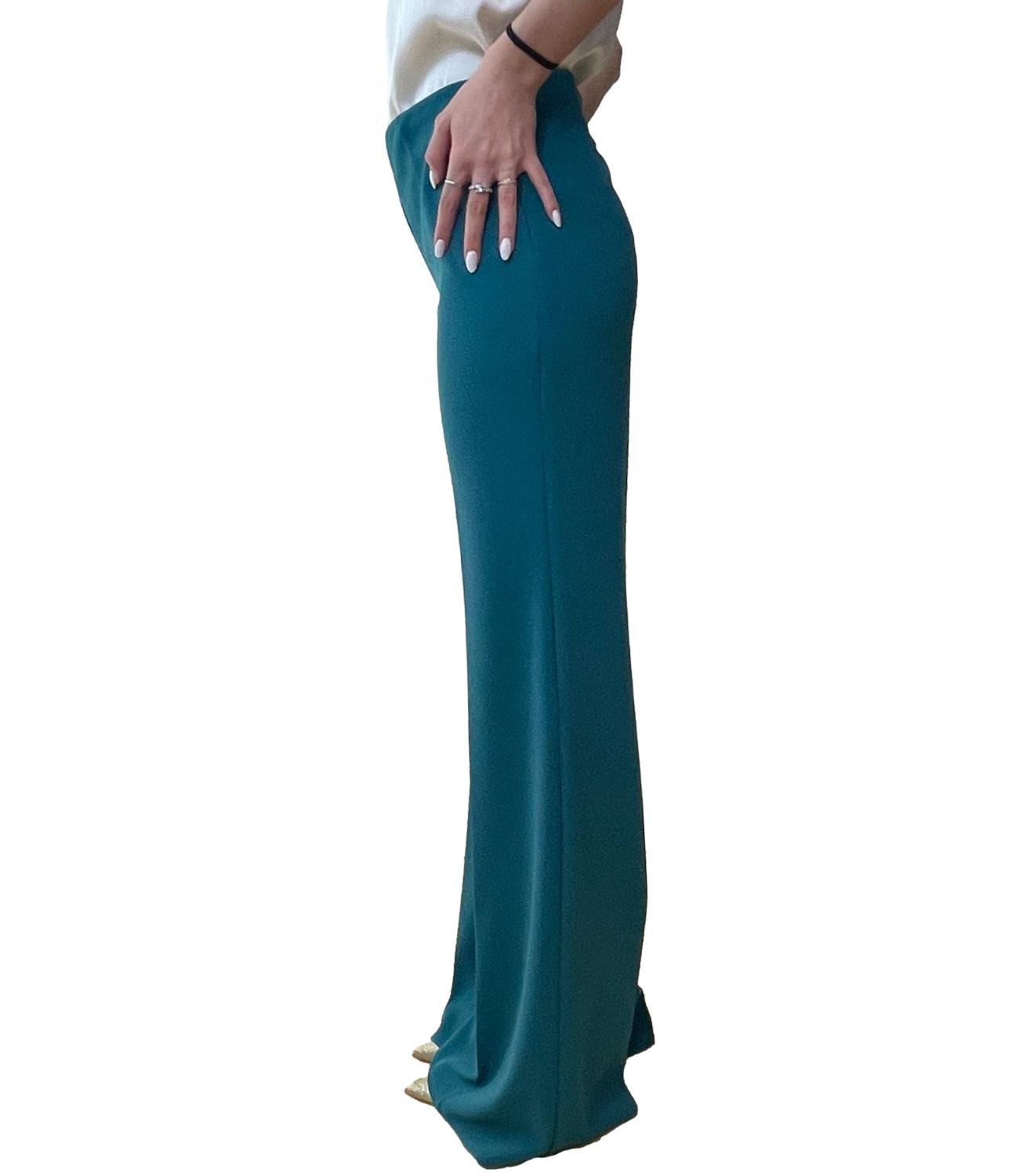 Rinascimento Pantalone Verde Reale Donna