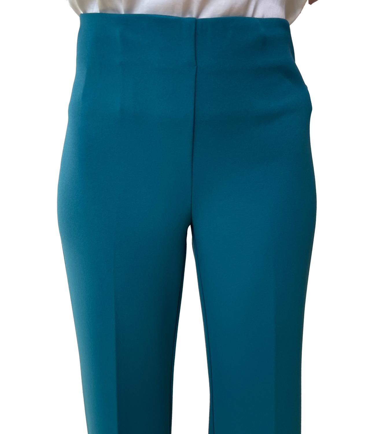 Rinascimento Pantalone Verde Reale Donna